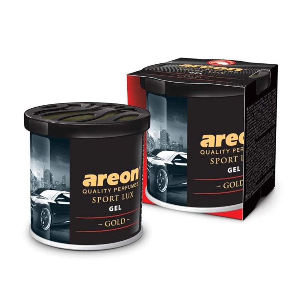 Ароматизатор для автомобіля Areon Sport Lux Gel, Gold, 80 г