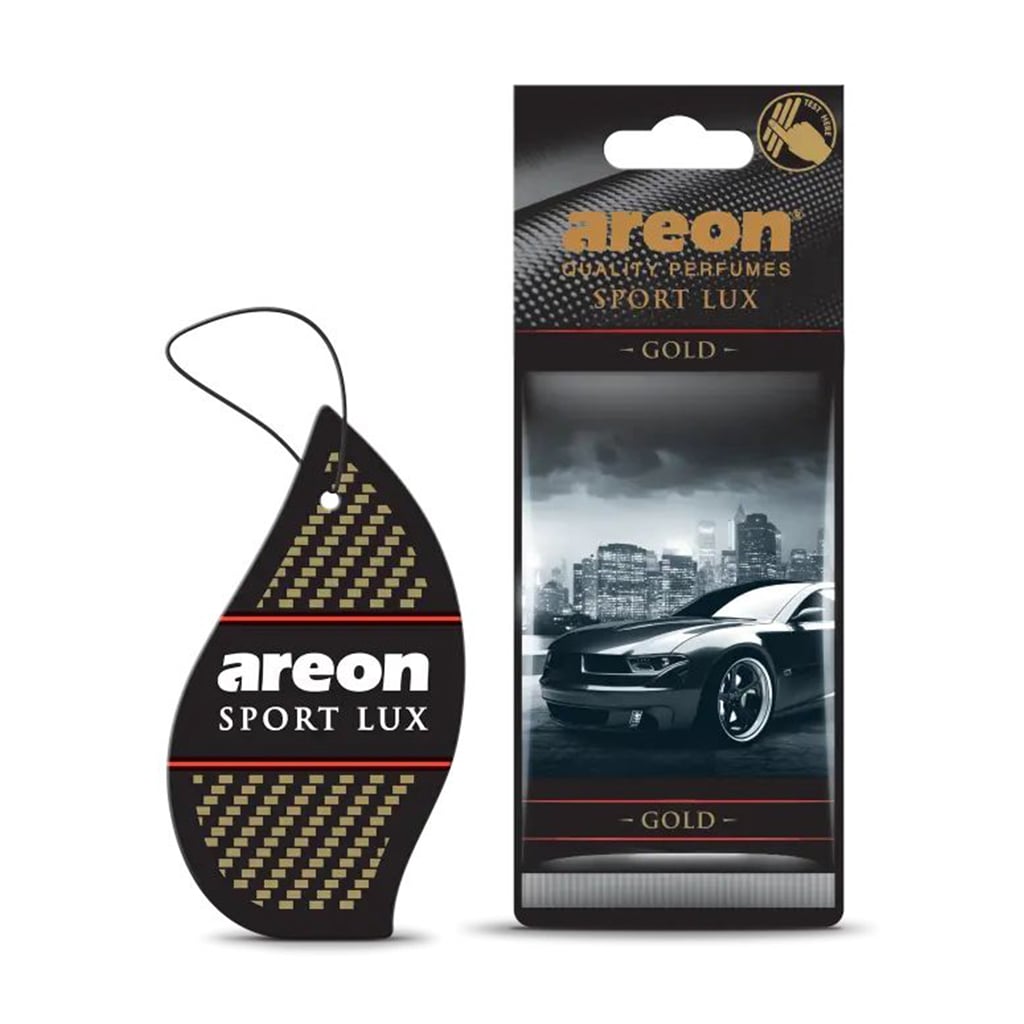 Ароматизатор для автомобіля Areon Sport Lux, Gold, 1 шт
