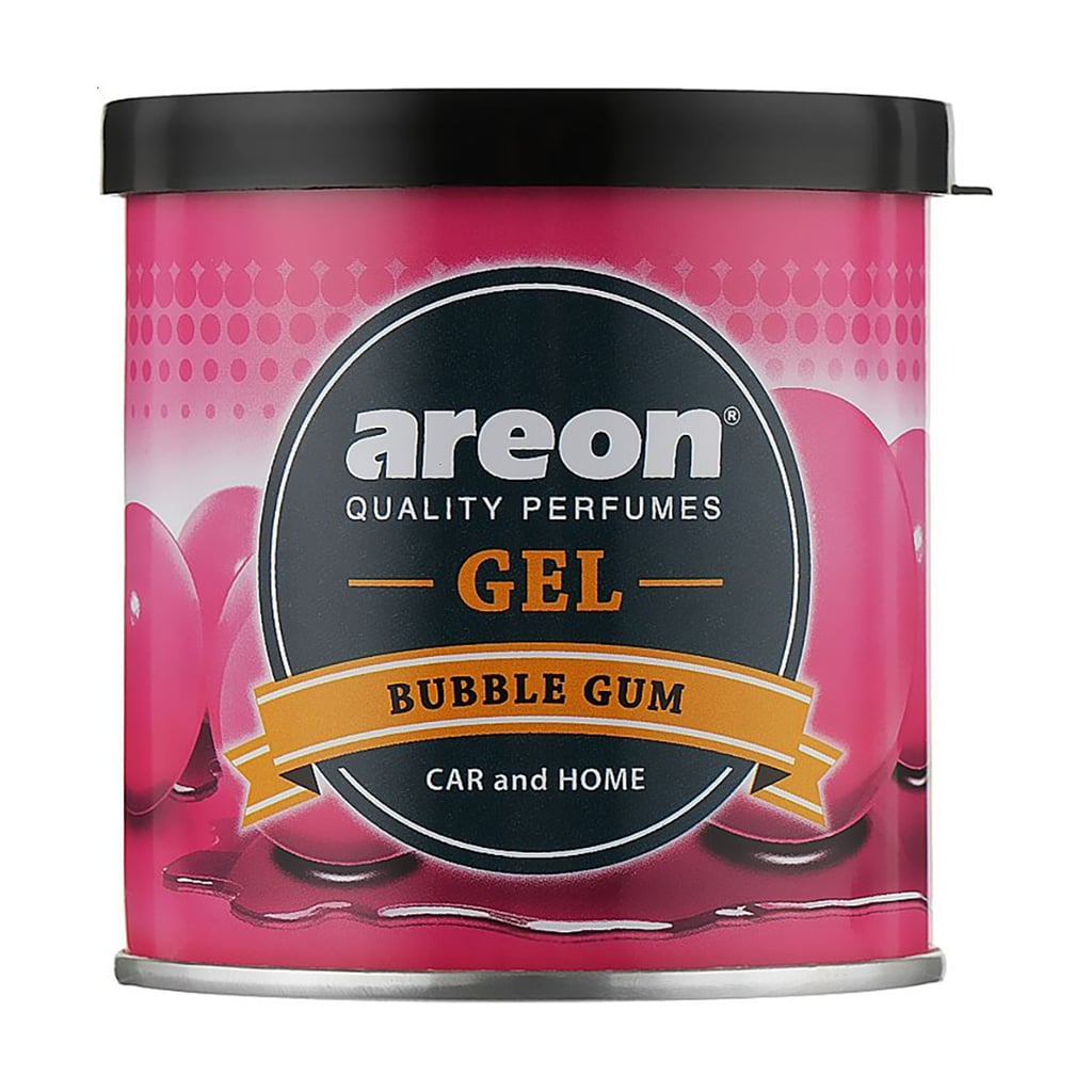 Ароматизатор для автомобіля та дому Areon Gel Car And Home, Bubble Gum, 80 г