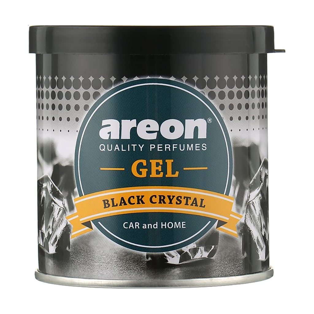 Ароматизатор для автомобіля та дому Areon Gel Car And Home, Black Crystal, 80 г